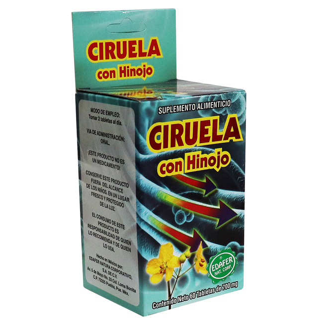 TBS. CIRUELA CON HINOJO C/60 