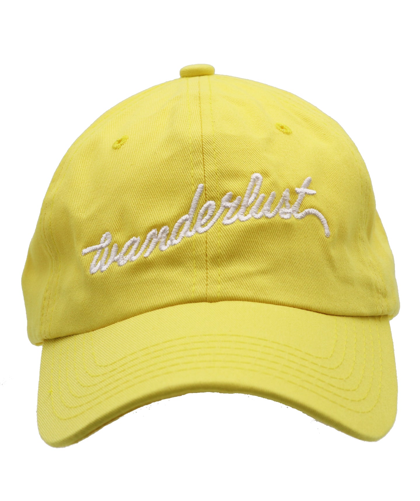 pastel yellow baseball cap