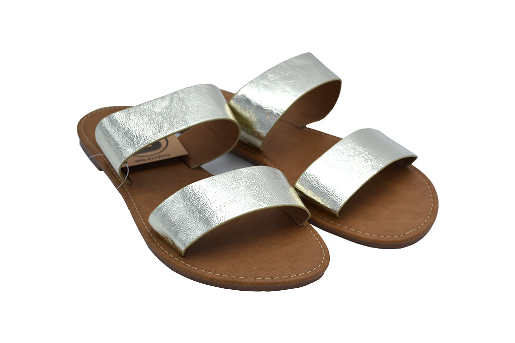 double strap flip flops