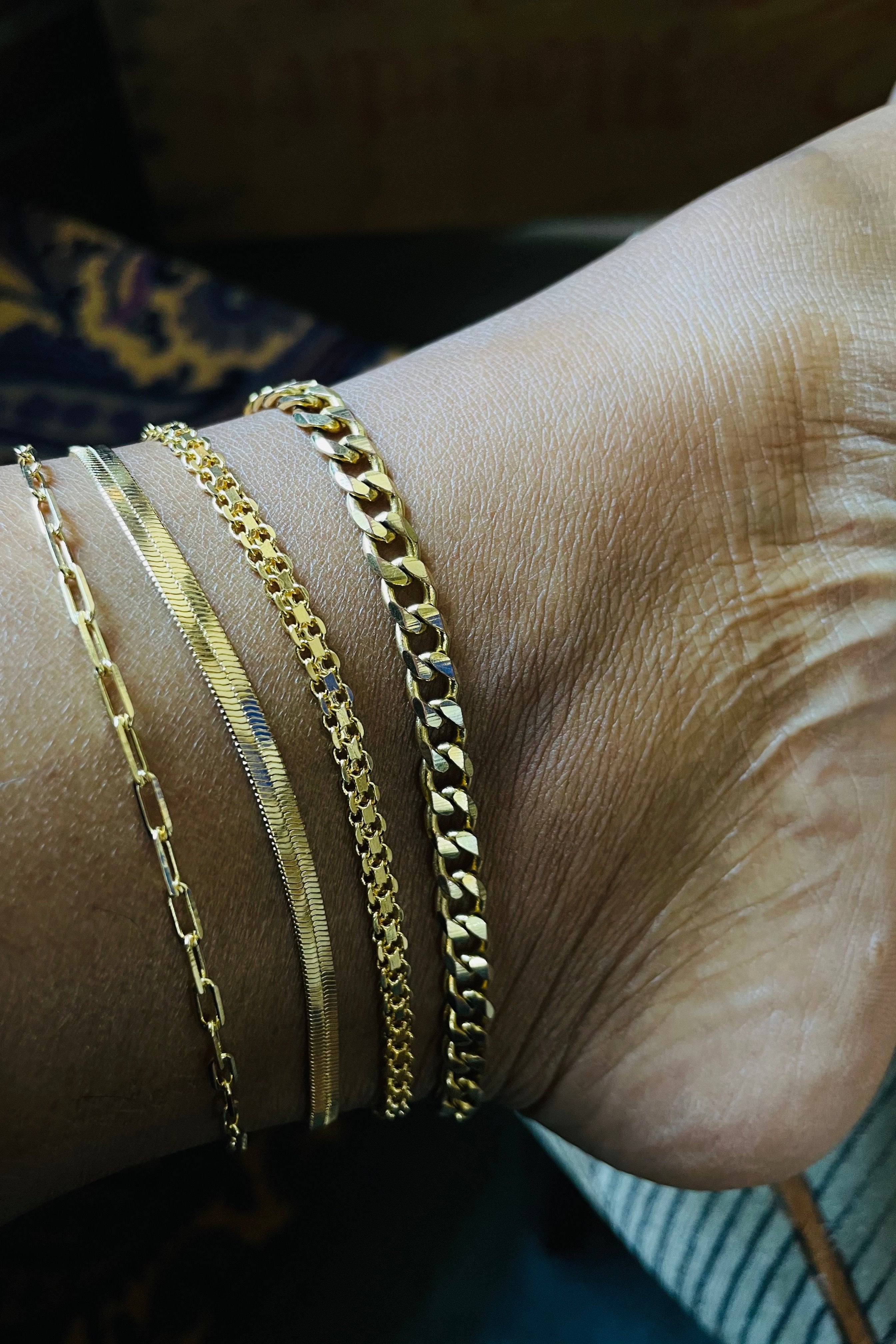 Gold Filled Anklets - The Sable Collective product image