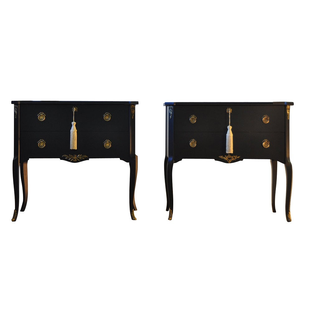 (720-2) Classic Louis XV Style Chests (A Pair)