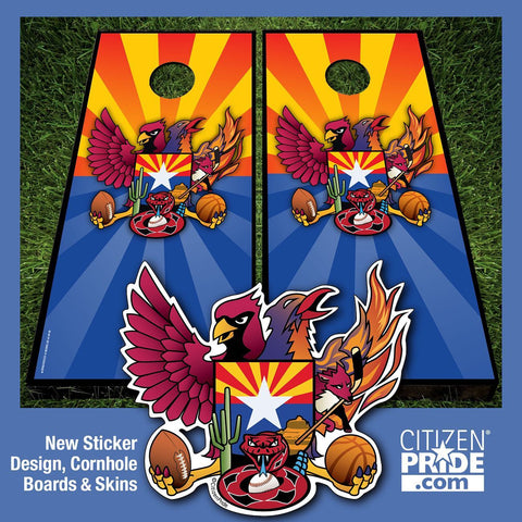 Arizona Sports Fans!! Display your Citizen Pride  with our original designs. 