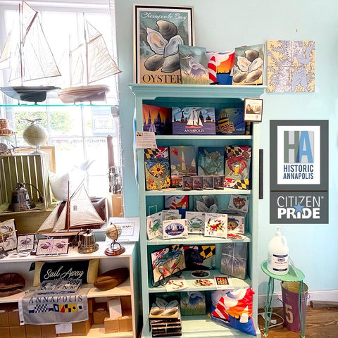 Visit the Historic Annapolis Museum Store and find our artwork to help you 