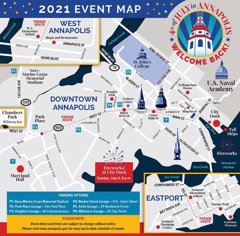 4th of July in Annapolis 2021: Welcome Back! Campaign