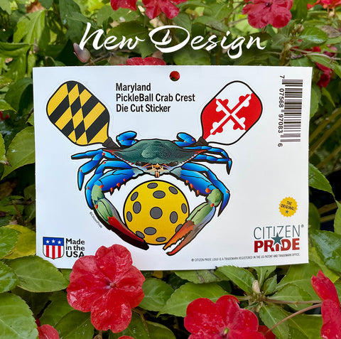 Maryland PickleBall Sticker