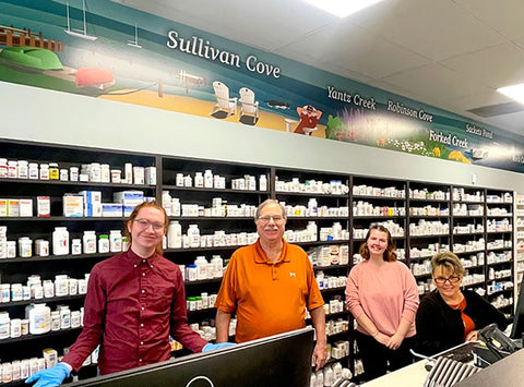 The wonderful staff of Park Pharmacy in Severna Park, MD.