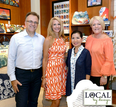 First Lady extended her time and support to Local by Design Annapolis Mall  