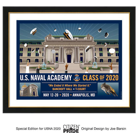 ANNOUNCING our USNA, CLASS of 2020 Special Edition!