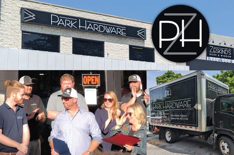 Grand Opening of Park Hardware of Severna Park. Honored to help with the new Branding.