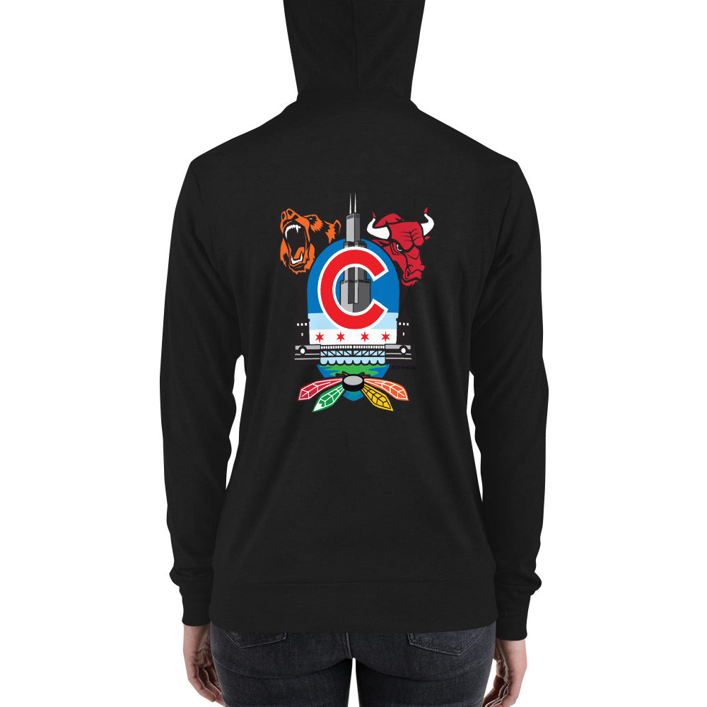 chicago sports hoodie