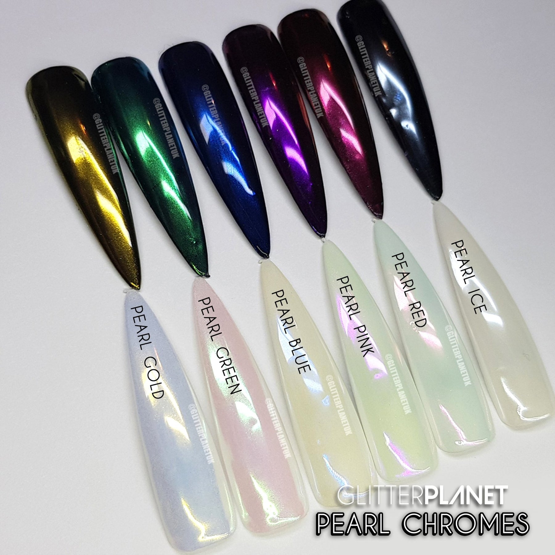 Pearl Chrome Pigments - Choose Your Colour Pearl Pink | Glitter Planet