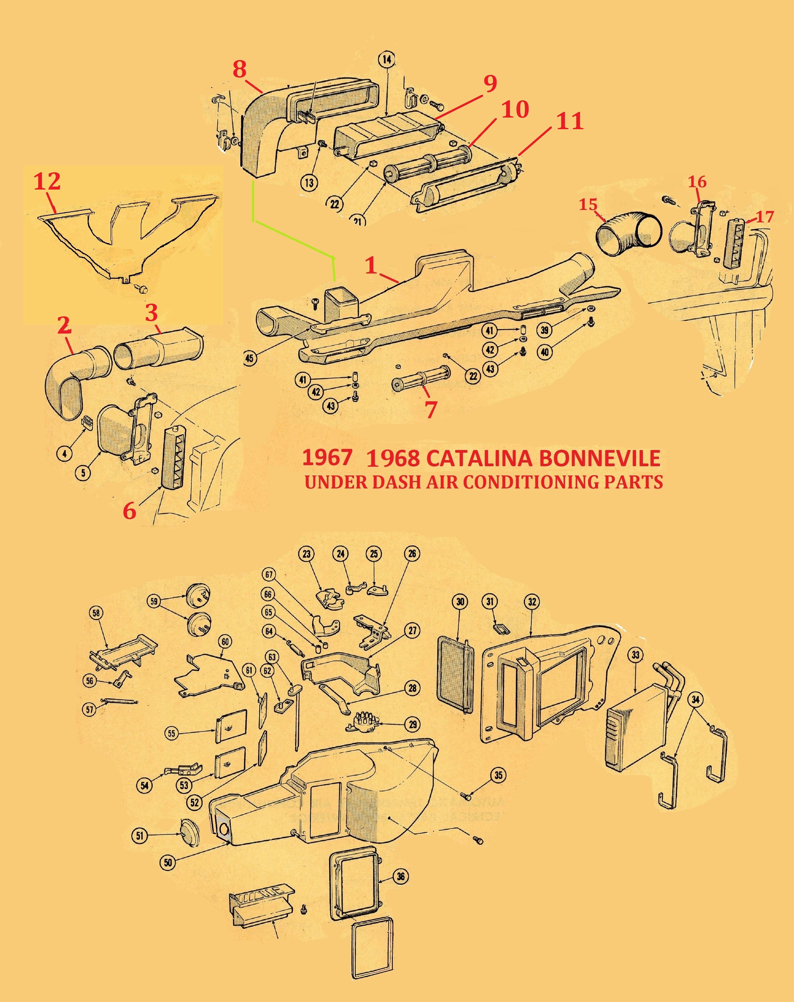 1967 Pontiac Bonneville Online Under Dash Wiring Diagram - smoochinspire