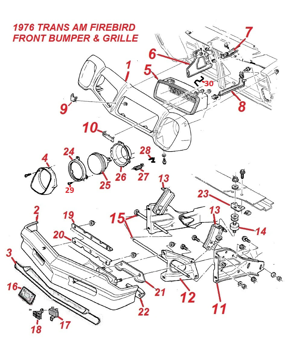 1969 pontiac firebird window diagram