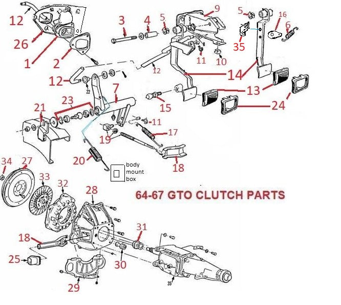 64 67 Pontiac Engine Diagram