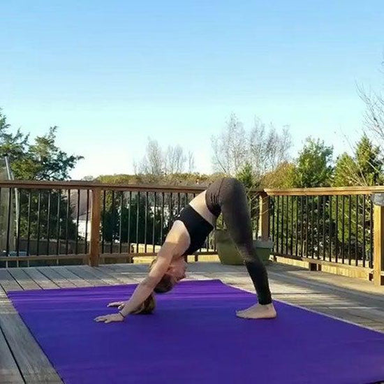 thick and long yoga mat