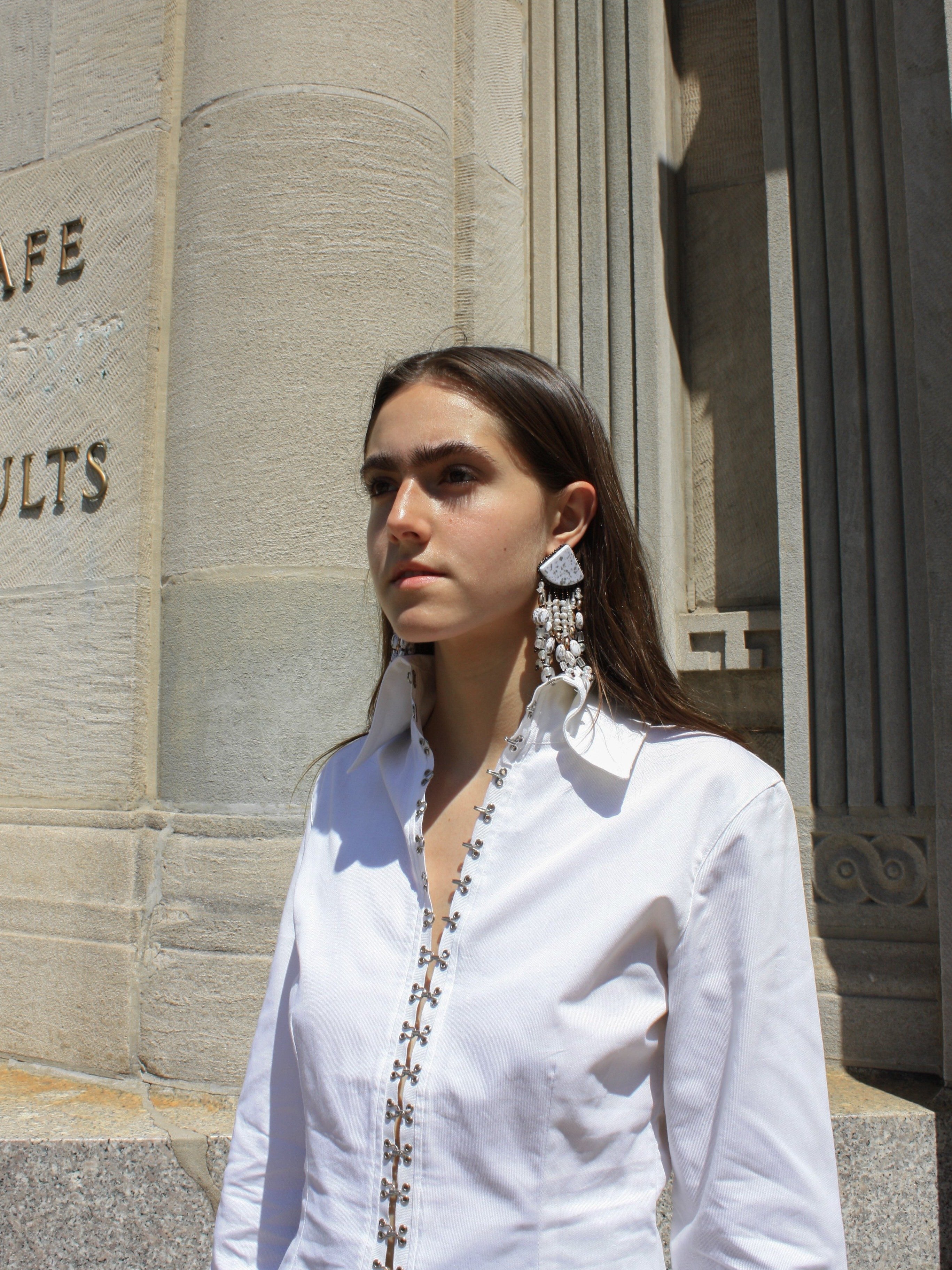 Beaded Costume Earrings