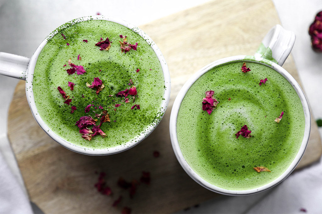 Rose Matcha Latte Recipe