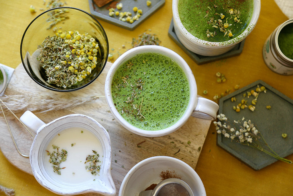 Soar Organics Embodied Flowing Matcha Latte