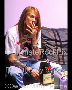 Photos Of Axl Rose Of Guns N Roses During A Photo Shoot In 1990 Ultimate Rock Pix