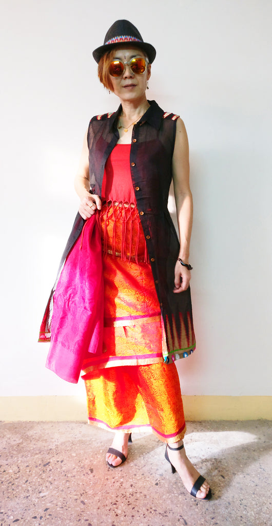 Festival Outfits With MIRCHI KOMACHI Jackets + Sarees