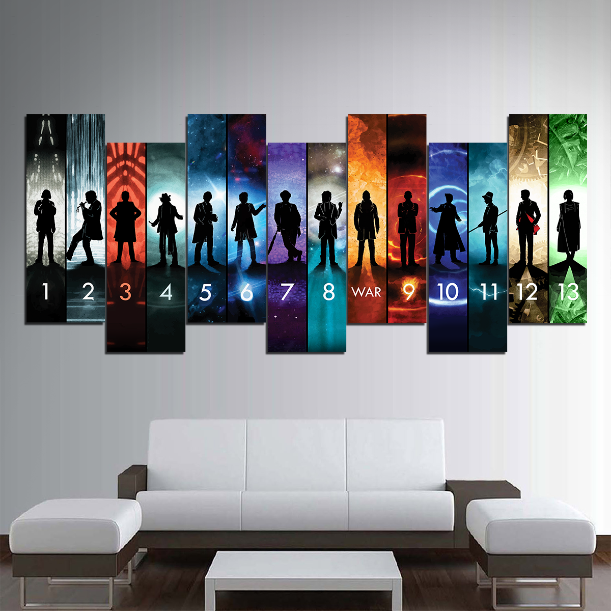 Doctor Who Collection Canvas Wall Art Trendysweety