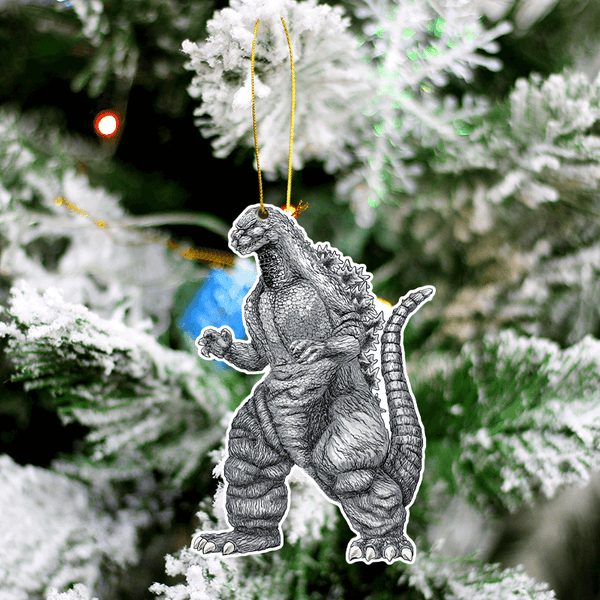 Godzilla Christmas Tree Decoration Hanging Ornament Set TrendySweety