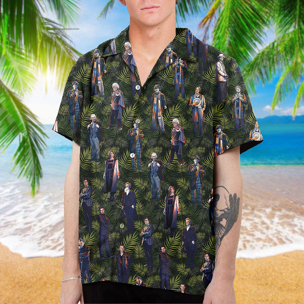 The Doctors Collection Art Hawaiian Shirt and Beach Short - TrendySweety