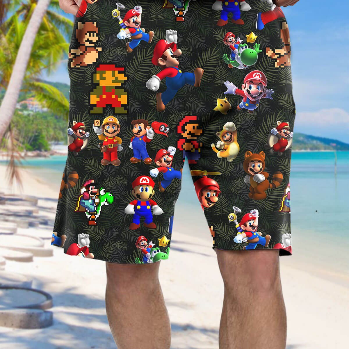 Mario Collection Art Hawaiian Shirt - TrendySweety