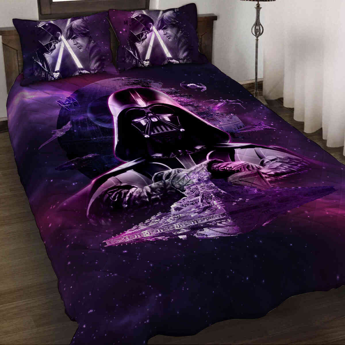 Sensational B.M.W Art Quilt Bedding Set - TrendySweety