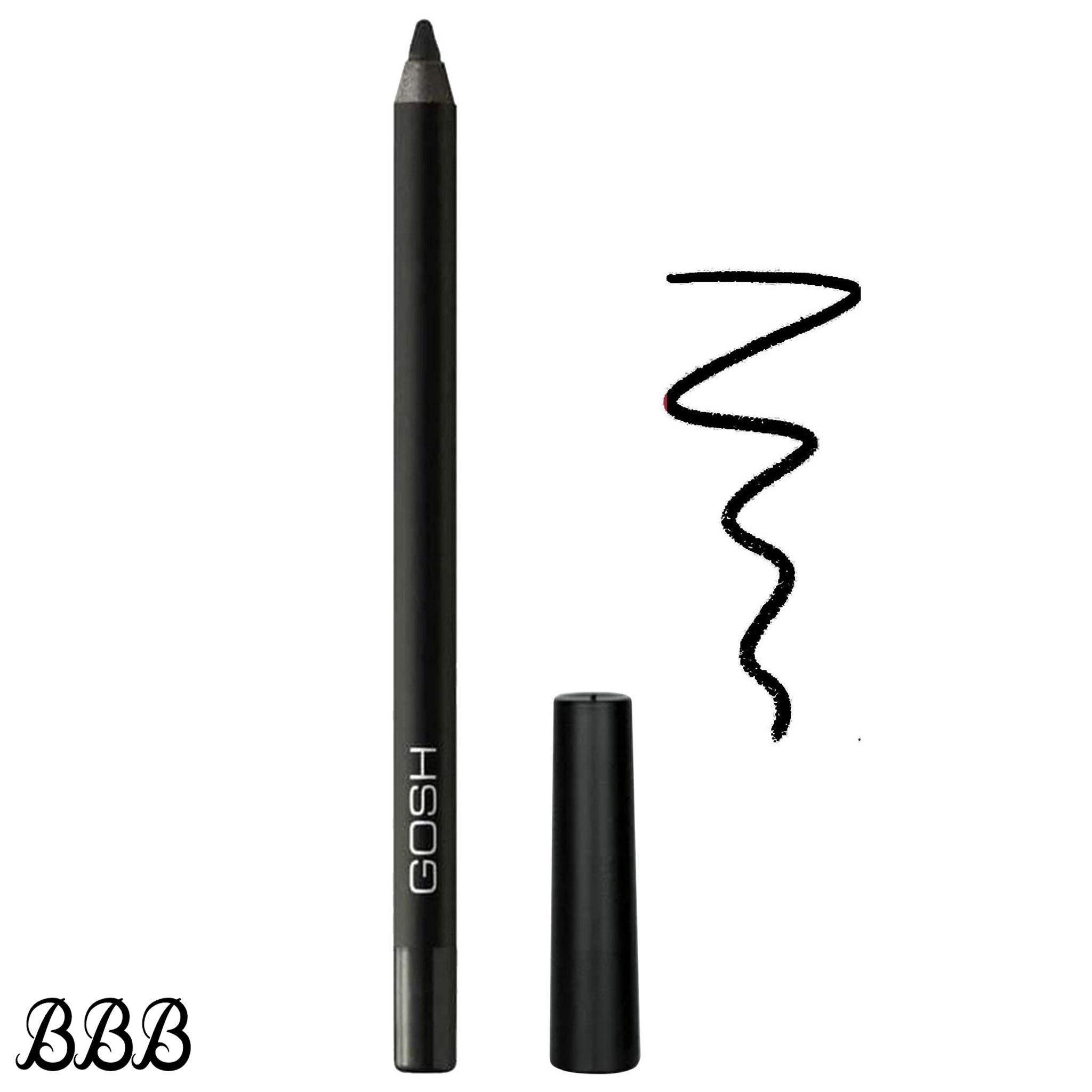 GOSH Waterproof Velvet 023 Black Ink - BD Budget Beauty (BBB)