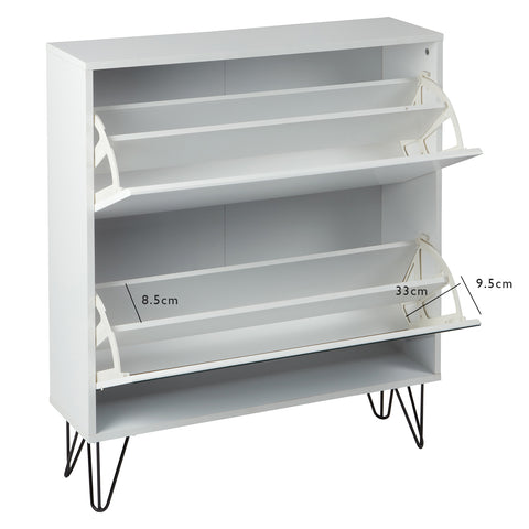 Anderson shoe cabinet  white - Laura James