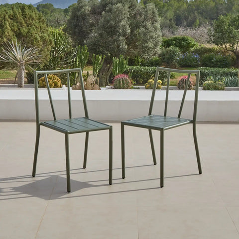 Wilder Dining Chairs - Set of 2 - Olive Green - Default Title