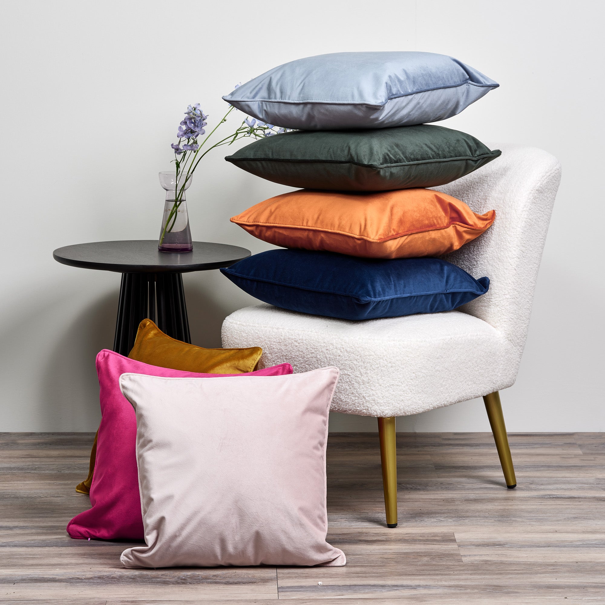 Laura James Home Accessories Velvet Cushions