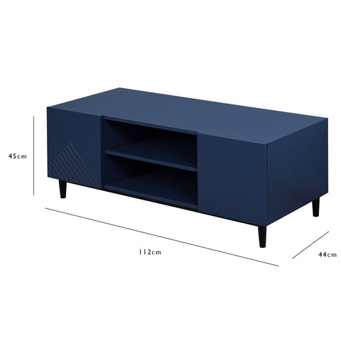 jack tv unit - blue - Laura James