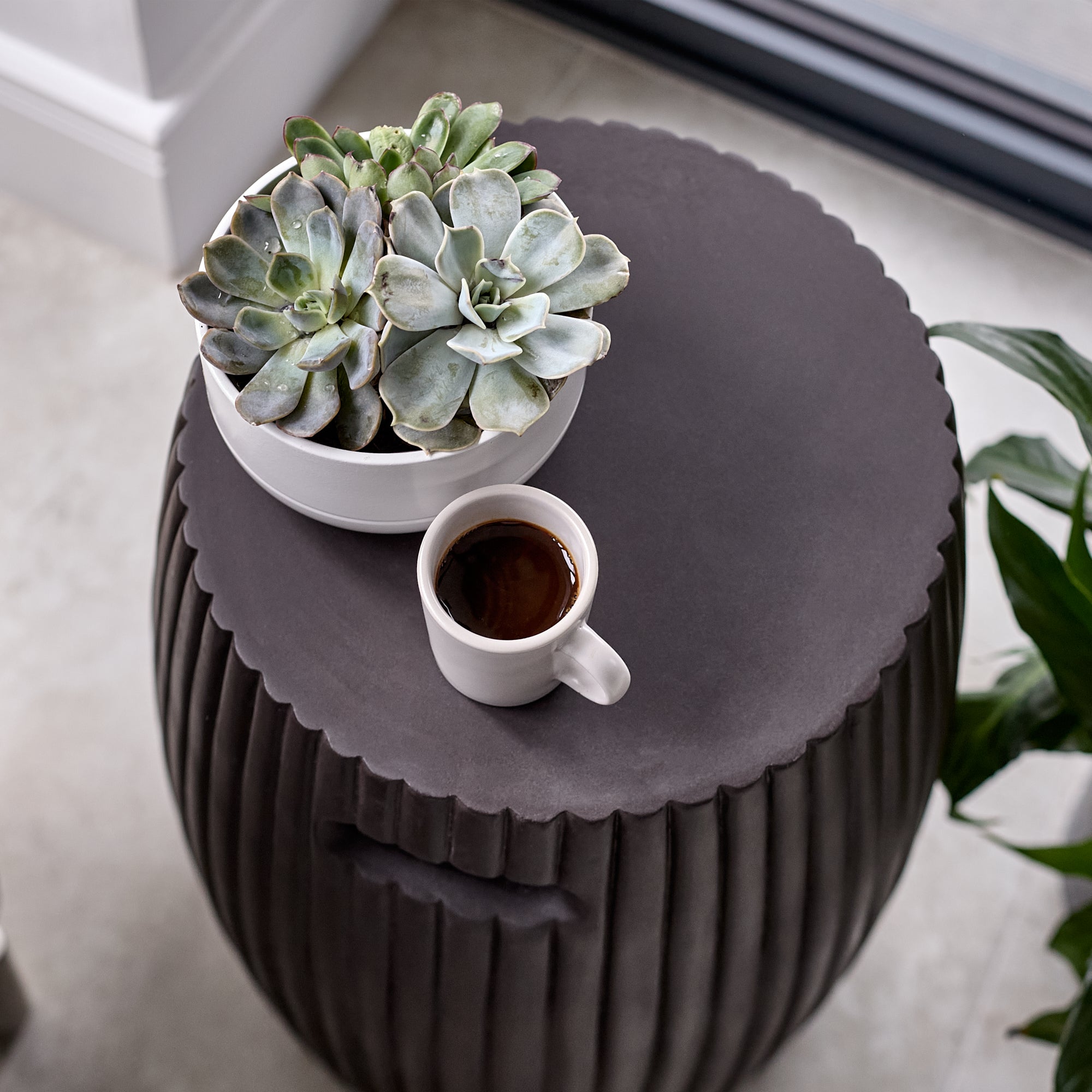 Jabari Small Black Side Table