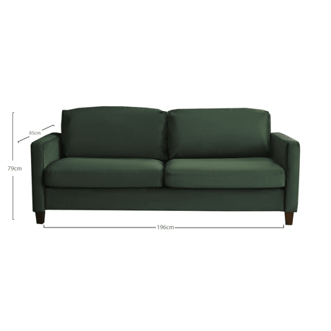 Ava 3 Seater Green - Laura James