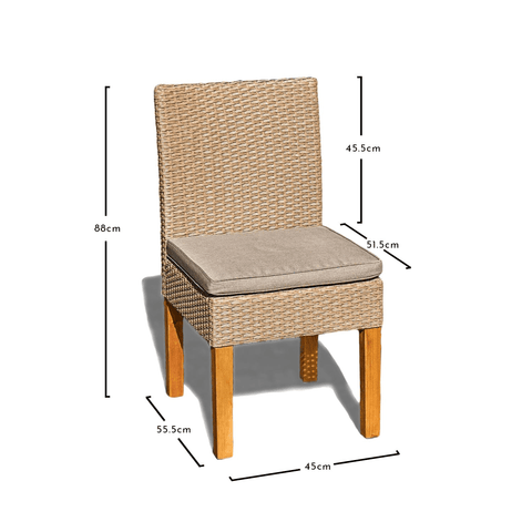 Oliver Rattan Dining Chair