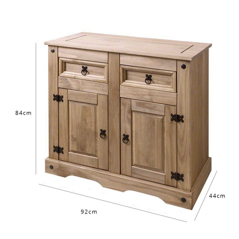 Sideboard - Solid Wood - 2 Drawers - Laura James