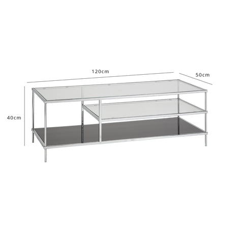 Evelyn Coffee table - chrome