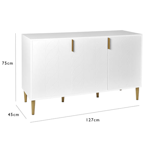 Gloria Large White Sideboard