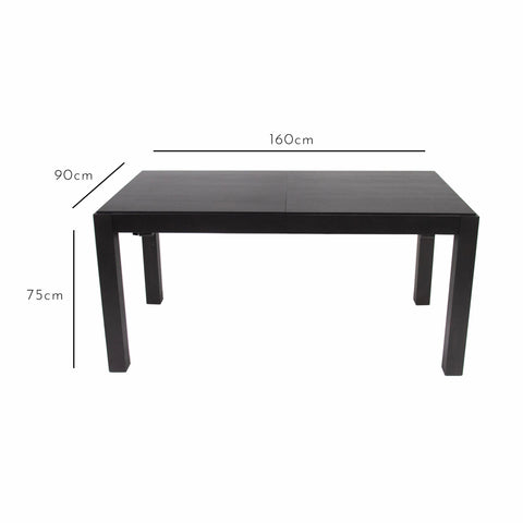 Magnus Large Dining Table Black