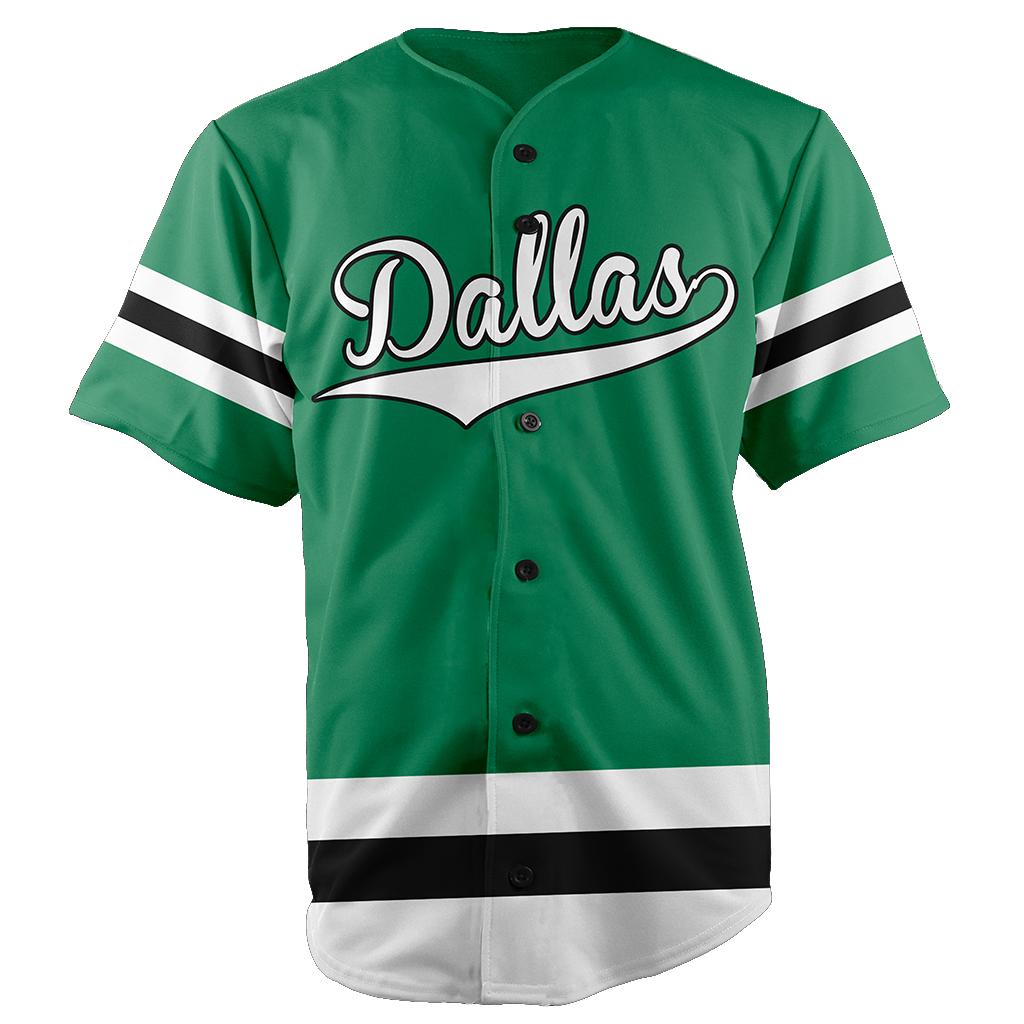 dallas baseball jersey