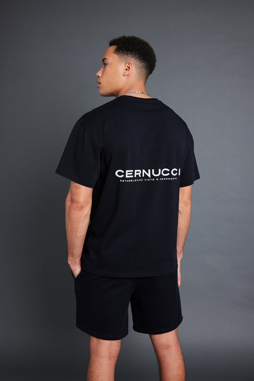 Cernucci T-Shirt - Oversized White –