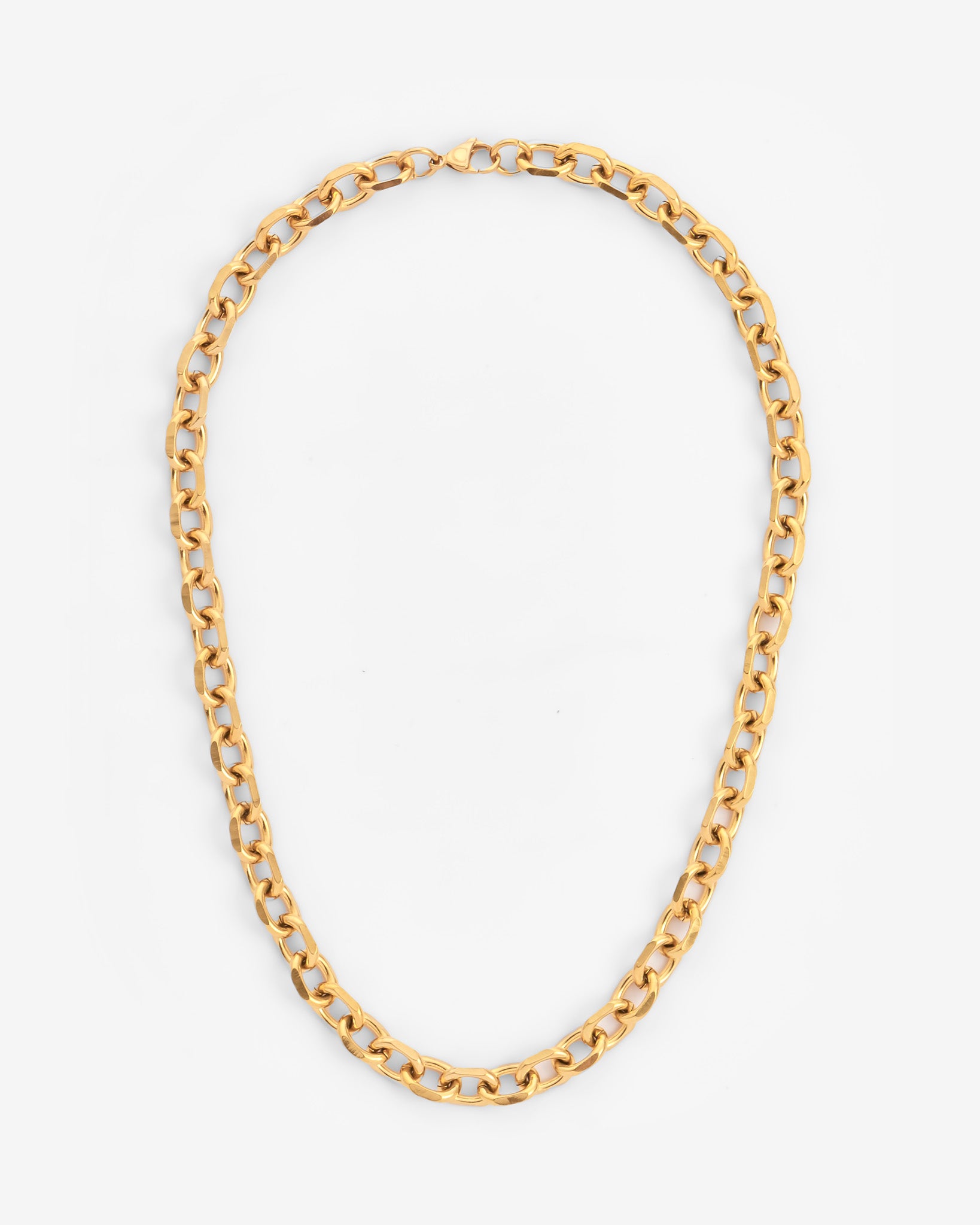 10mm Hermes Link Chain - Gold