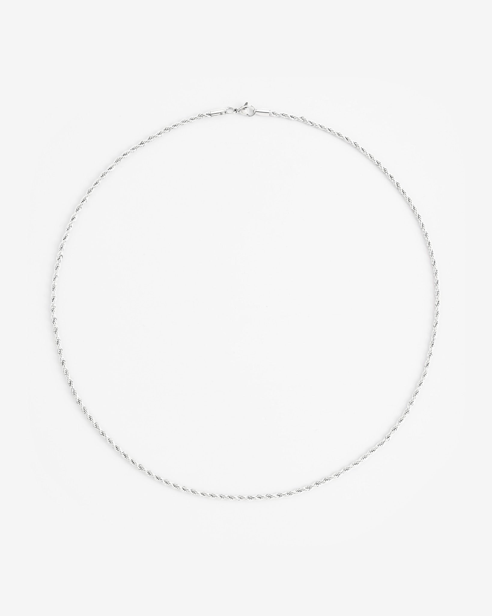 925 3mm Rope Chain - Silver