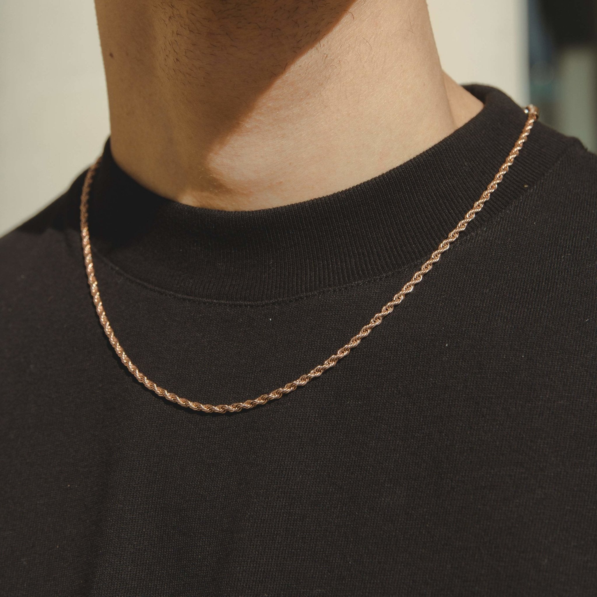 5mm Rope Chain - Gold