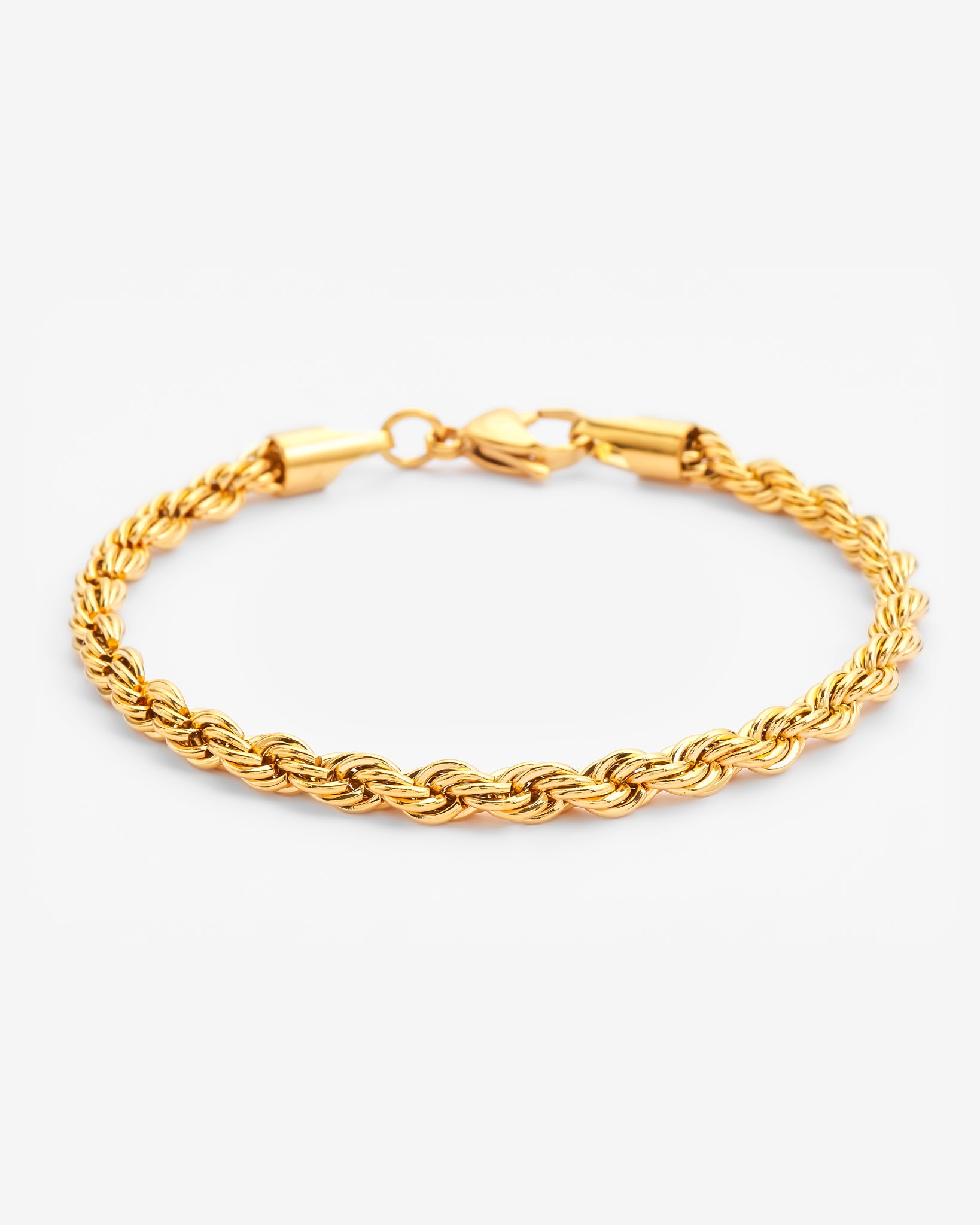 5mm Rope Bracelet - Gold