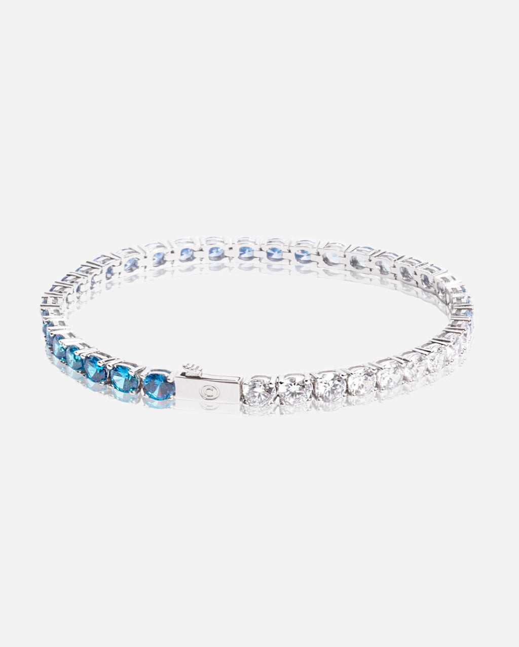 5mm Tennis Bracelet - Blue Graduated – Cernucci