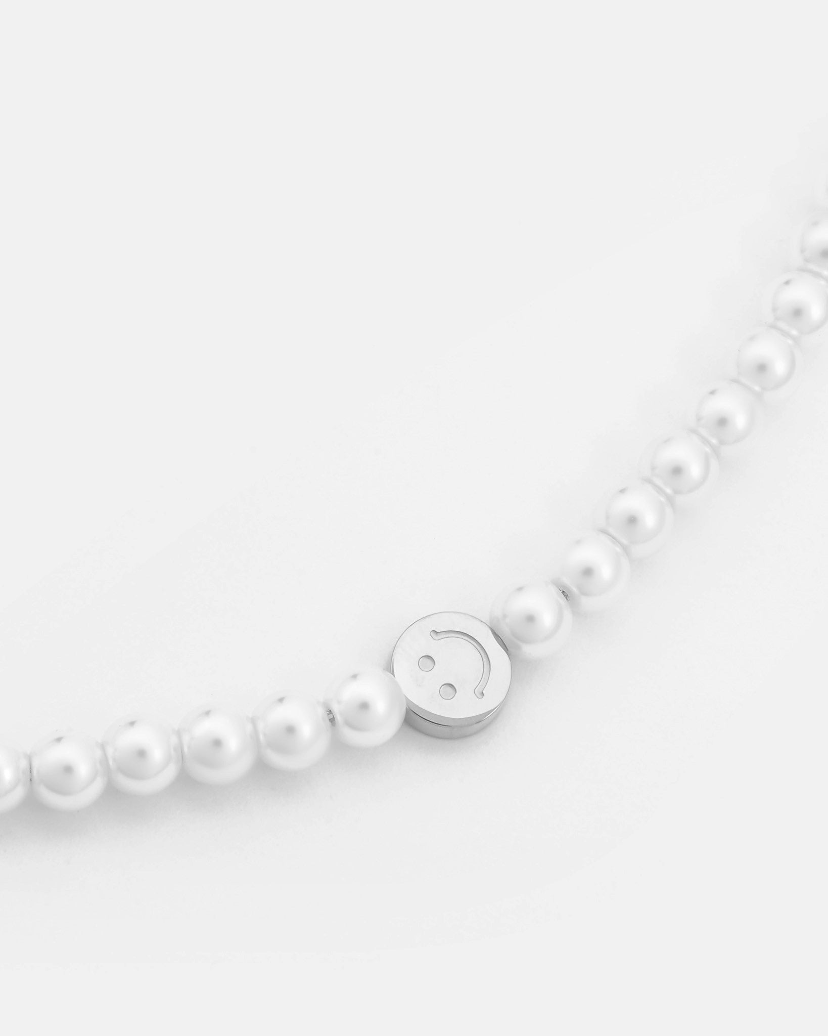 6mm Pearl + Padlock Necklace – Zotic