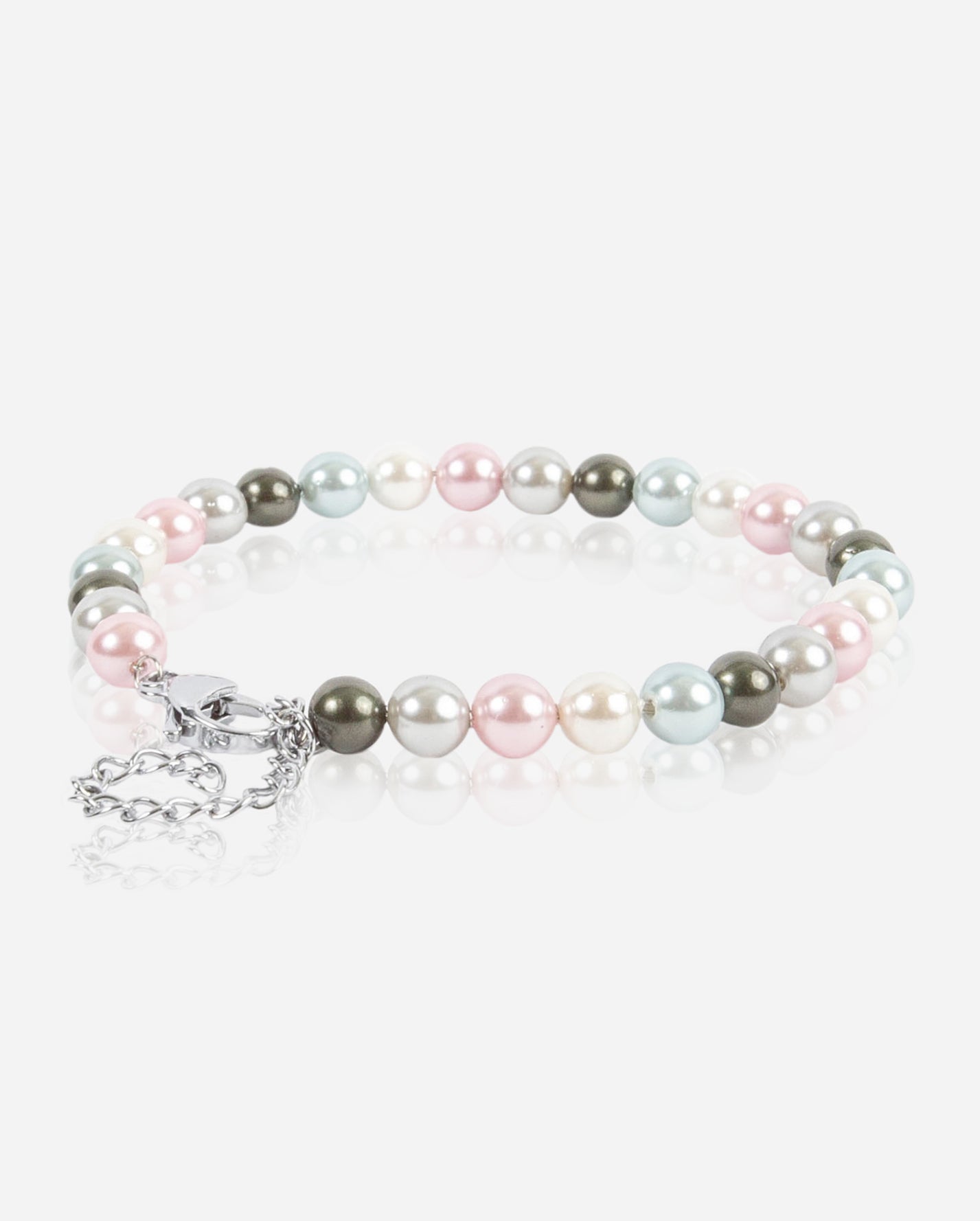 6mm Pearl Bracelet - Pink Multi